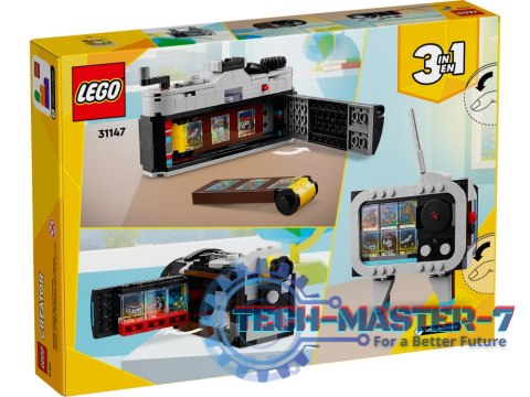 LEGO 31147 Creator 3w1 - Aparat w stylu retro LEGO 31147 Creator 3w1 - Aparat w stylu retro