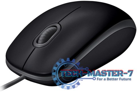 Mysz Przewodowa LOGITECH B110 Silent Czarny