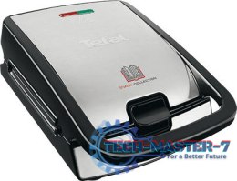 Opiekacz TEFAL SW 852D SW852D12 (700W /Stalowo-czarny )