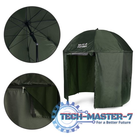 Parasol wędkarski z pełną osłoną namiot wodoodporny regulacja wysokości MultiGarden MULTI GARDEN Parasol wędkarski z pełną osłoną namiot wodoodporny regulacja wysokości MultiGarden MULTI GARDEN