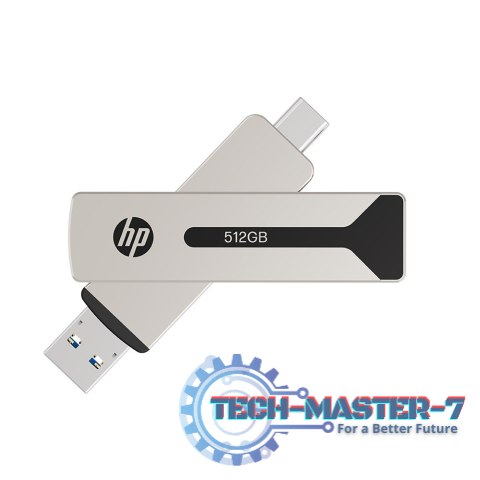 Pendrive HP HPFD911PRO-512 (512 GB /Srebrno-czarny )