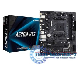 Płyta główna ASROCK A520M-HVS Socket AM4 MICRO ATX