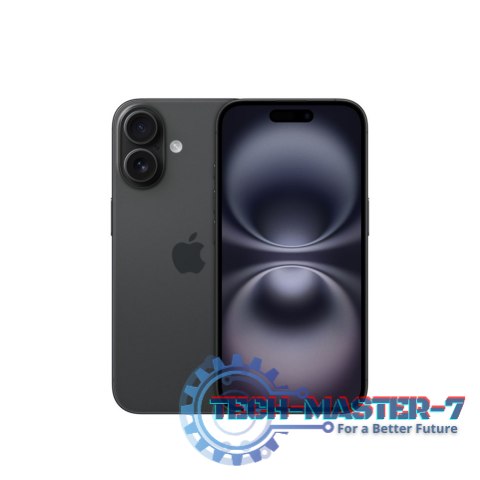 Smartphone APPLE iPhone 16 128 GB Czarny MYE73D/A