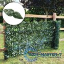 Sztuczny żywopłot 300x100 cm bluszcz zielona ściana maskująca MULTI GARDEN