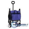 Wózek plażowy transportowy ogrodowy składany niebieski 48x90 cm MultiGarden MULTI GARDEN