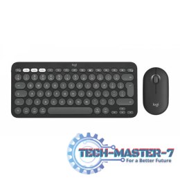 Zestaw klawiatura i mysz LOGITECH Pebble 2 Combo (Tonalny grafitowy) 920-012244