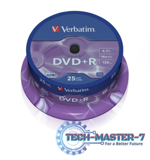 DVD+R 16x 4.7GB 25P CB 43500