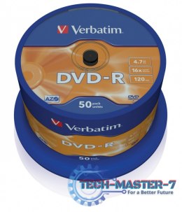DVD-R 16x 4.7GB 50P CB 43548