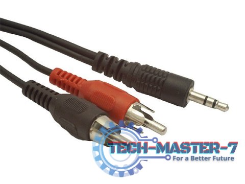 Kabel MINIJACK/2XRCA (CHINCH)M/M 5M