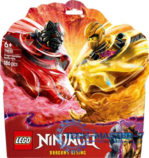 LEGO 71826 NINJAGO - Smocze Spinjitzu: zestaw bitewny
