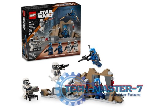 LEGO 75373 STAR WARS - Zasadzka na Mandalorze — zestaw bitewny LEGO 75373 STAR WARS - Zasadzka na Mandalorze — zestaw bitewny