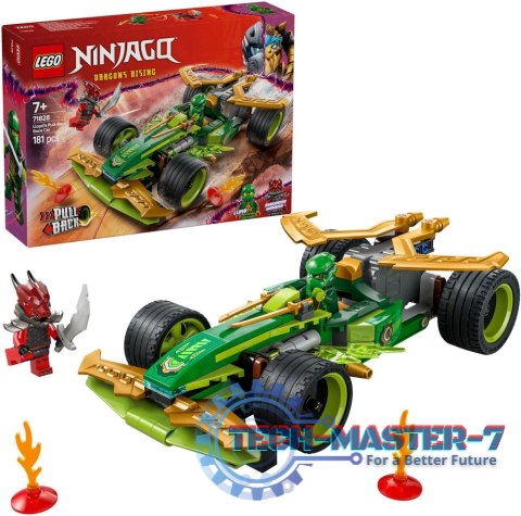 LEGO NINJAGO Samochód wyścigowy Lloyda z napędem typu pull-back 71828 LEGO NINJAGO Samochód wyścigowy Lloyda z napędem typu pull-back 71828