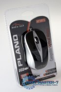 Mysz optyczna 800dpi srebrna MT1091S