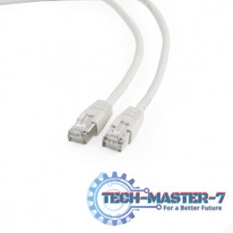Patch cord ekranowany FTP kat.6 osłonka zal. 5M szary