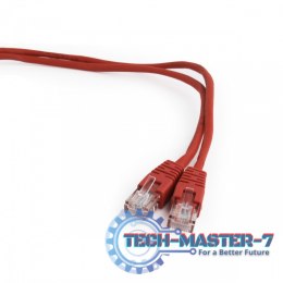 Patch cord kat.5e osłonka zalewana 0.5M czerwony