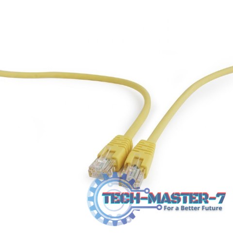 Patch cord kat.5e osłonka zalewana 0.5M żółty