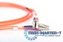 Patch cord światłowodowy FO LC/LC, dplx, MM 50/125, OM2, LSOH, 1m, pomarańczowy