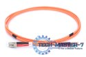 Patch cord światłowodowy FO LC/LC, dplx, MM 50/125, OM2, LSOH, 1m, pomarańczowy
