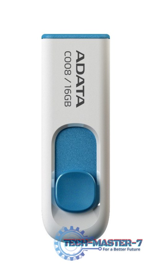 Pendrive DashDrive Classic C008 16GB USB2.0 biało-niebieski Pendrive DashDrive Classic C008 16GB USB2.0 biało-niebieski