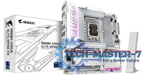 Płyta główna GIGABYTE B860M A ELT WF6E ICE LGA1851 mATX