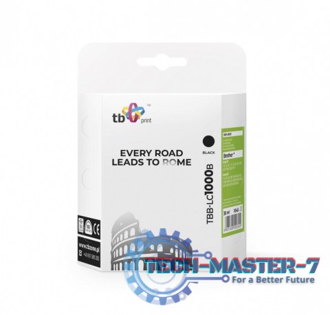 Tusz do Brother LC1000BK TBB-LC1000B BK 100% nowy