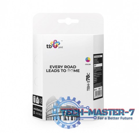 Tusz do HP Nr 78 - C6578AE TBH-578C Kolor ref.