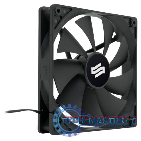 Wentylator Zephyr 140x140x25mm - Cichy 8,9 dBA BOX