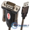 Adapter USB- 1xRS-232 + Adapter DB9F/DB25M; Y-105A