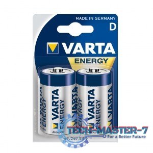Baterie Alkaliczne R20 typD 2szt energy