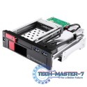 Kieszeń na HDD - Rack Panel 2xUSB 3.0 SATA3 3,5" + 2,5",czarna