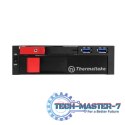 Kieszeń na HDD - Rack Panel 2xUSB 3.0 SATA3 3,5" + 2,5",czarna