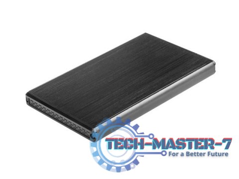 Kieszeń zewnętrzna HDD sata RHINO 2,5 USB 2.0 Aluminium Black