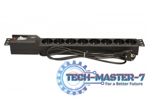 Listwa przeciwprzepięciowa LXARM 810, 3L, PDU, 1,5m, czarna Listwa przeciwprzepięciowa LXARM 810, 3L, PDU, 1,5m, czarna