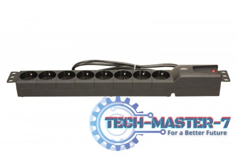 Listwa zasilająca LZRM 810 BW IEC 320, PDU, 1.5m Listwa zasilająca LZRM 810 BW IEC 320, PDU, 1.5m