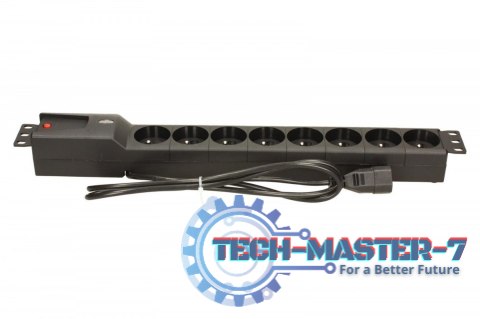 Listwa zasilająca LZRM 810 BW IEC 320, PDU, 1.5m Listwa zasilająca LZRM 810 BW IEC 320, PDU, 1.5m