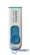 Pendrive DashDrive Classic C008 32GB USB2.0 biało- niebieskie