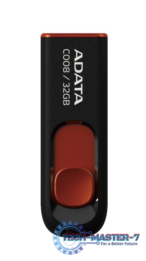 Pendrive DashDrive Classic C008 32GB USB2.0 czarno-czerwone Pendrive DashDrive Classic C008 32GB USB2.0 czarno-czerwone