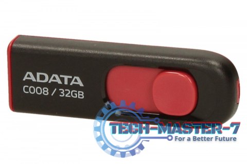 Pendrive DashDrive Classic C008 32GB USB2.0 czarno-czerwone Pendrive DashDrive Classic C008 32GB USB2.0 czarno-czerwone