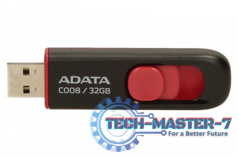 Pendrive DashDrive Classic C008 32GB USB2.0 czarno-czerwone Pendrive DashDrive Classic C008 32GB USB2.0 czarno-czerwone