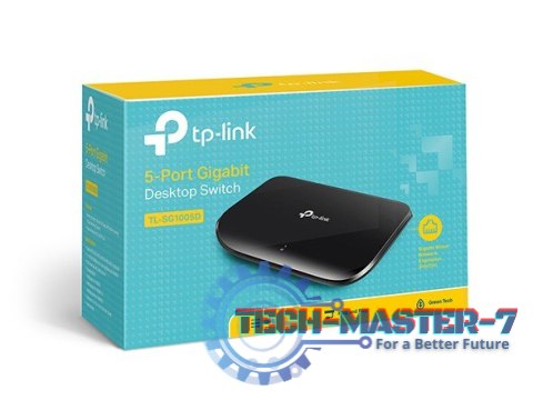 Przełącznik typu desktop, 5 portów Gb TL-SG1005D Przełącznik typu desktop, 5 portów Gb TL-SG1005D