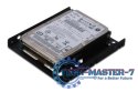 Ramka montażowa/Adapter SSD/HDD 2x 2.5" do 3.5" (ATA, SATA, SSD) metalowa ,zestaw, czarna