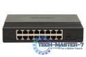 SF1016D switch L2 16x10/100 Desktop