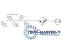 Serwer wydruku Fast Ethernet 1-port 1xLPT, 1xRJ-45