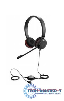 Słuchawki z mikrofonem JABRA Evolve 30 II Stereo MS Czarny