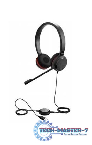 Słuchawki z mikrofonem JABRA Evolve 30 II Stereo MS Czarny