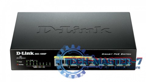 Switch 8-port 10/100/1000Gigabit Metal Housing Desktop