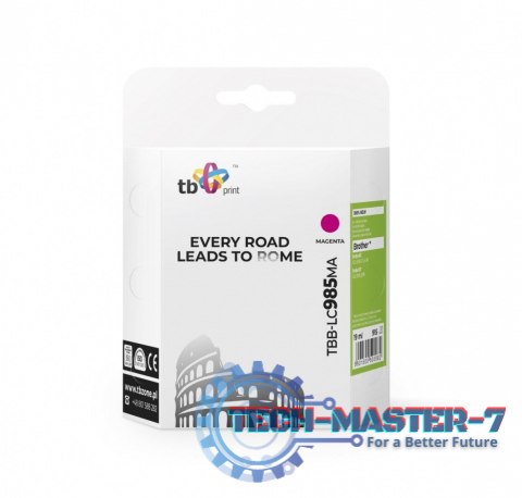 Tusz do Brother LC 985 TBB-LC985MA MA