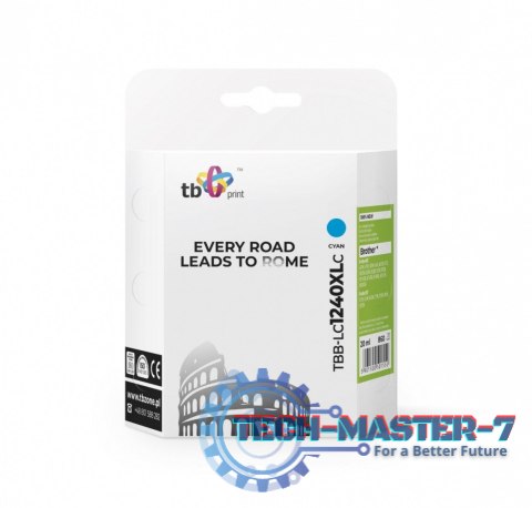 Tusz do Brother LC1240XL TBB-LC1240XLC CY
