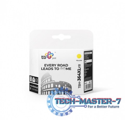 Tusz do HP PS B8550 TBH-364XLYR YE ref.