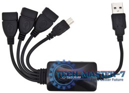 HUB 4 PORTY USB 2.0 EA114